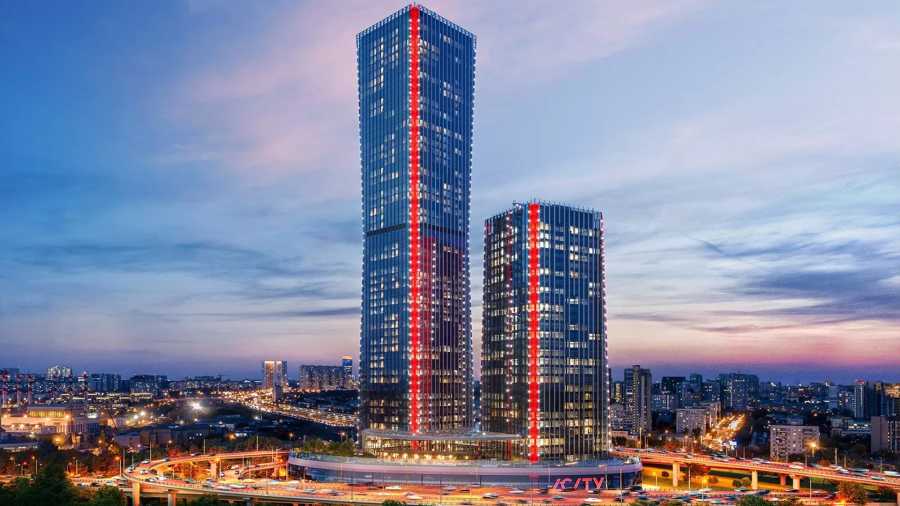 iCity — бизнес-центр класса «А» из двух башен высотой до 256 метров в пешей доступности от метро «Шелепиха».