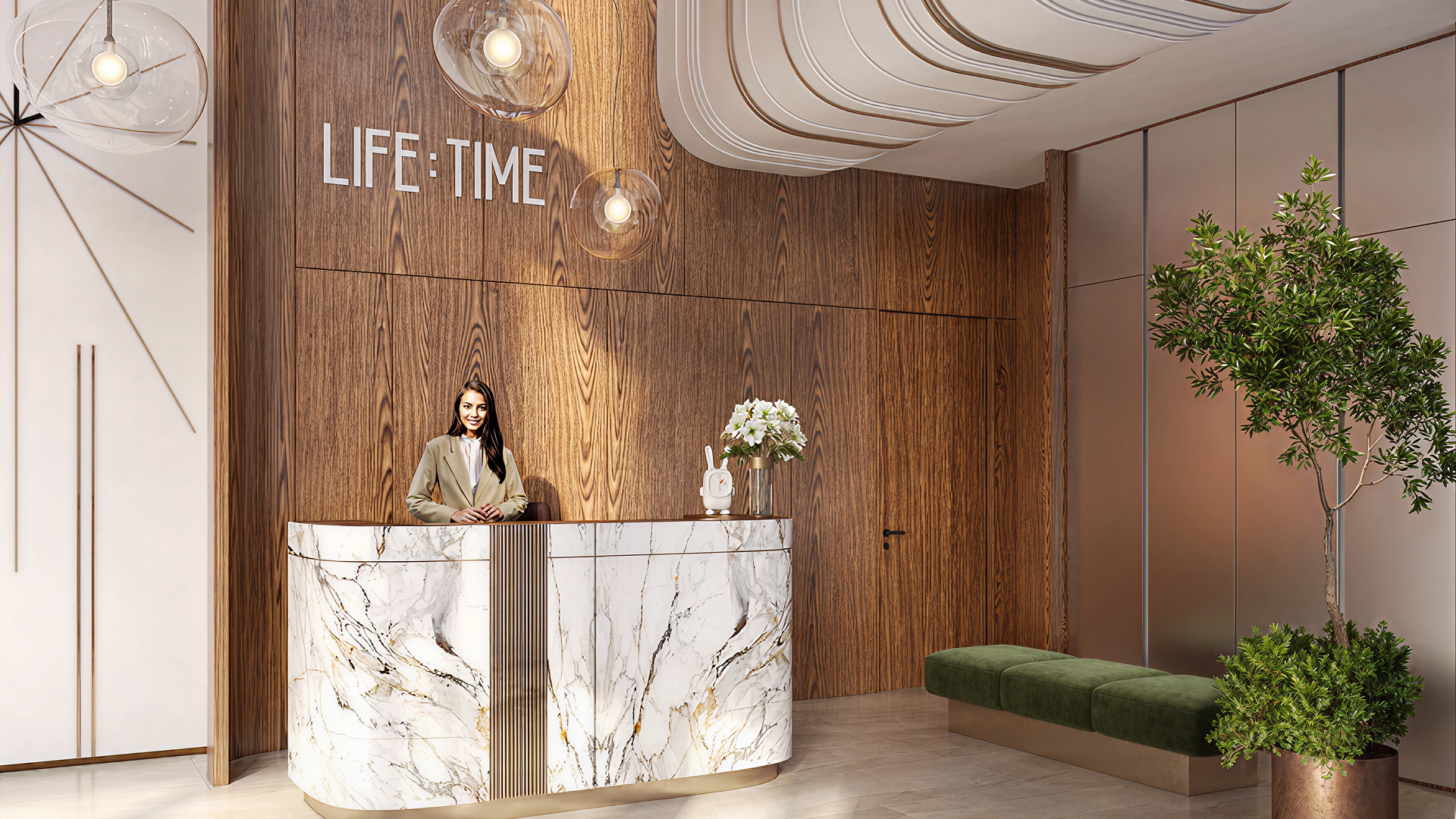 Служба комфорта Sminex обеспечивает сервис высокого уровня: круглосуточно заботится о жилом квартале, в
том числе об офисных виллах,