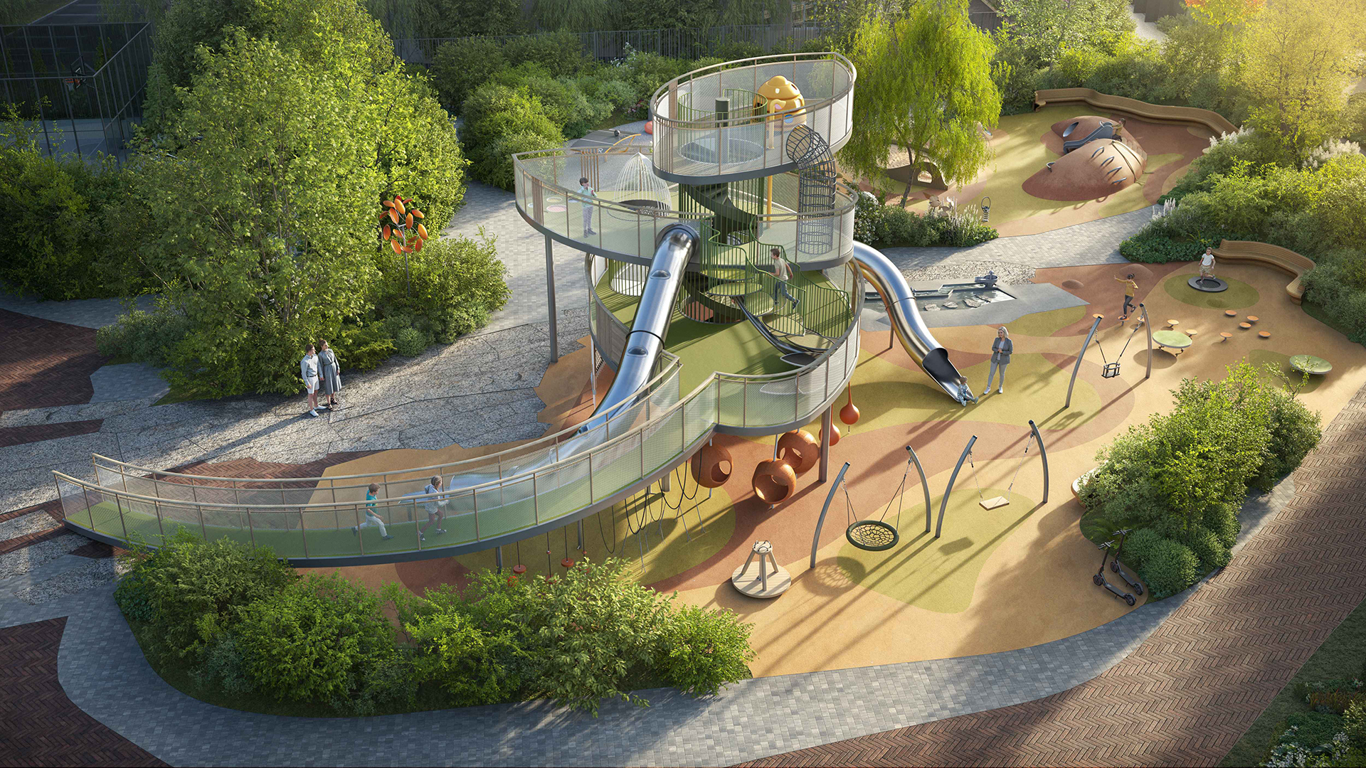 Детская площадка «Тишинского бульвара» признана лучшей в премиум- и элит-классах по версии престижной премии Real Estate Property Awards 2025.