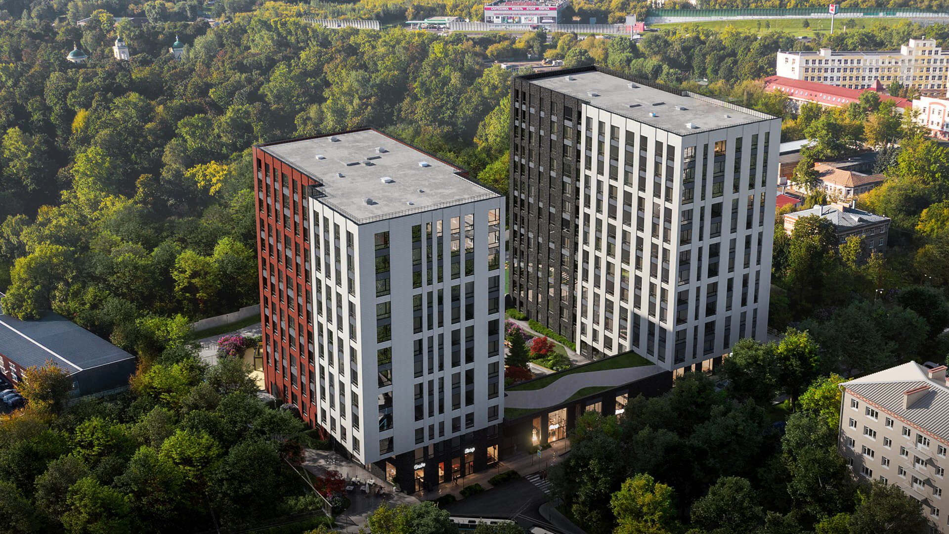 Level Донской — 13-этажный жилой комплекс бизнес-класса на 268 апартаментов.