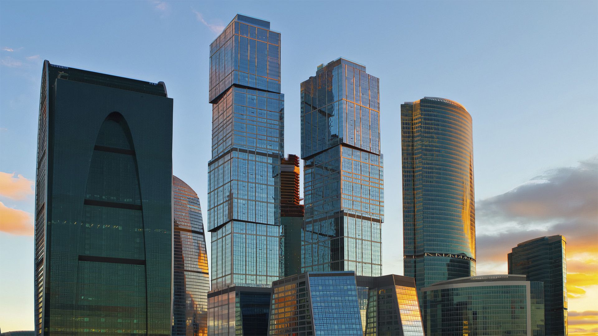 «Город Столиц» — два небоскреба премиум-класса с жилыми апартаментами в комплексе «Москва-Сити».